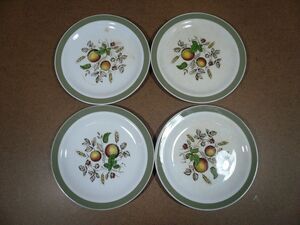 Alfred Meakin Hereford 4 Bread Plates 6.5"